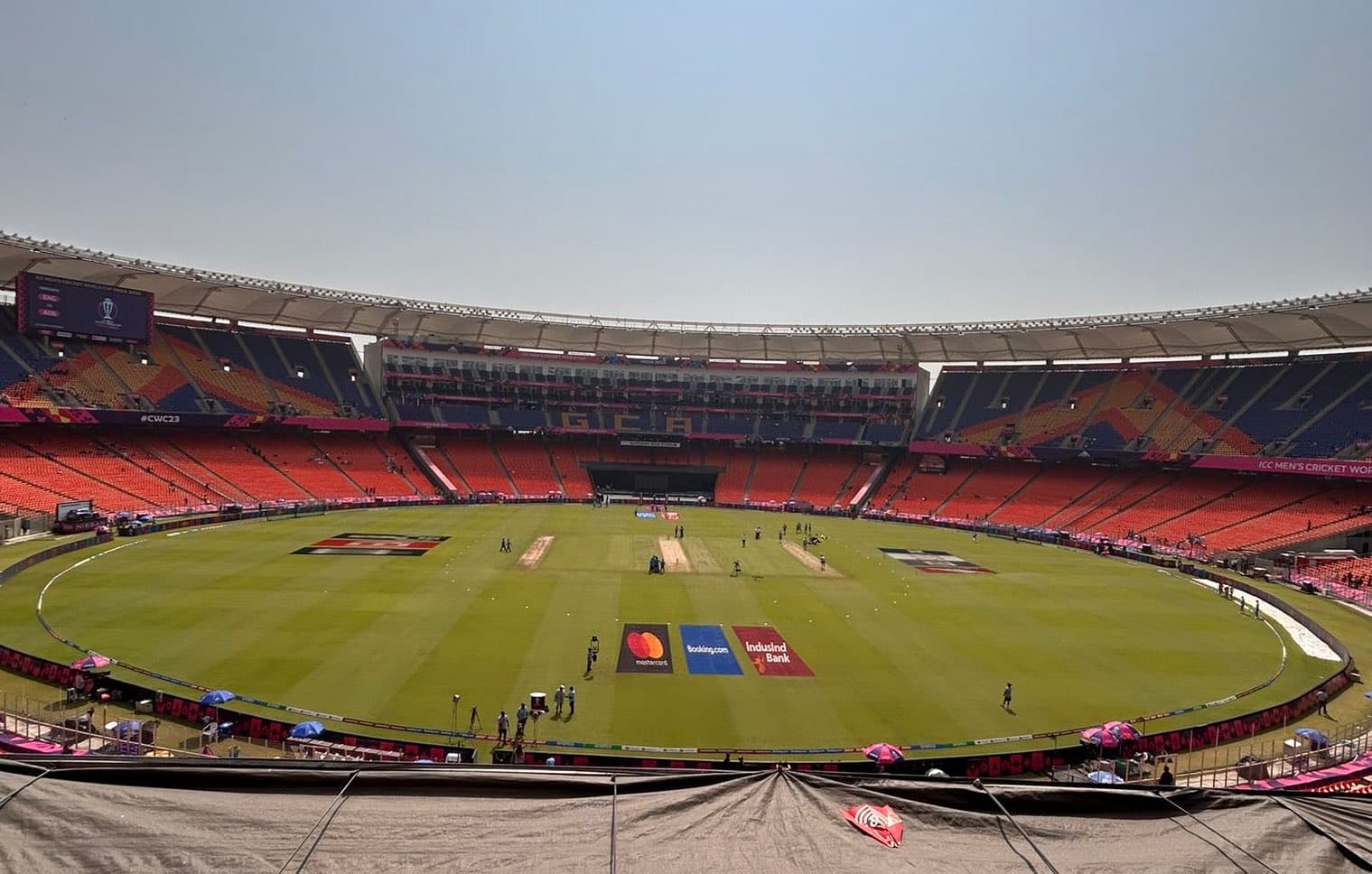 Narendra Modi Stadium Weather Report For SA Vs  AFG World Cup Match